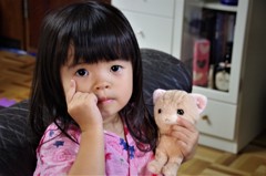 どっちが、かわいいー・・・。