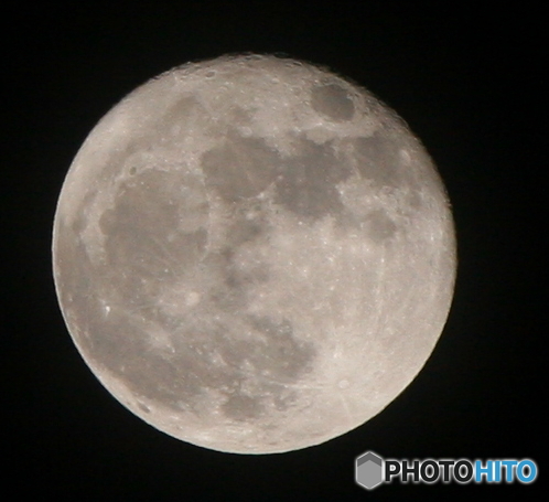 一日遅れのスーパームーン