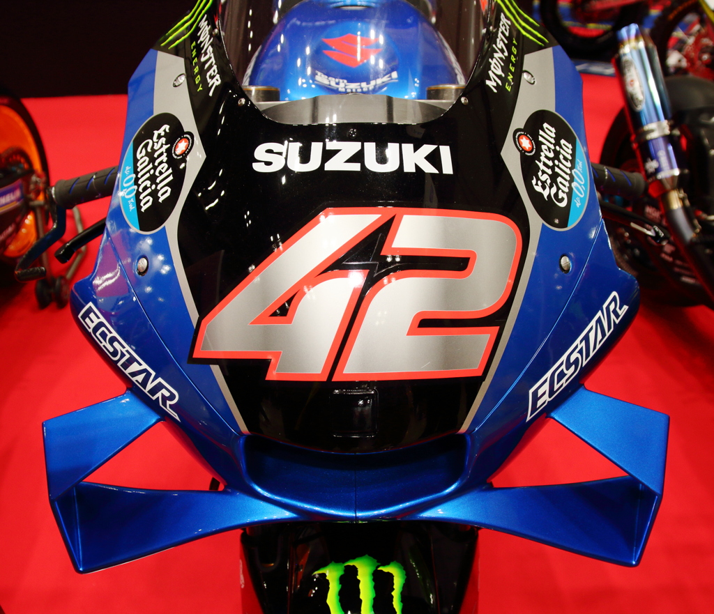 モーターサイクルショー2022　GSX-RR　リンス車