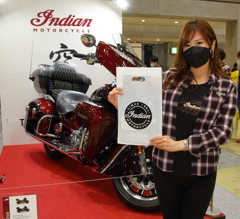 モーターサイクルショー2022　Indian
