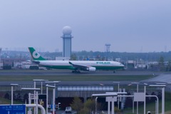 飛行機のある風景...