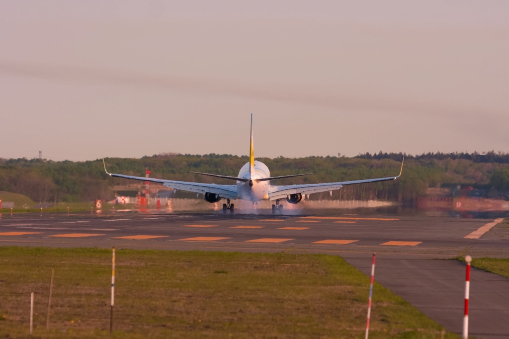 Sunset Touchdown ...