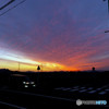夕暮れ