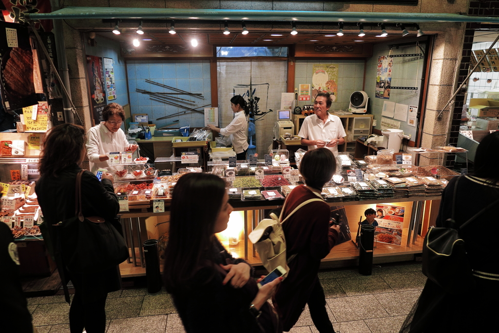 京都散歩　錦市場