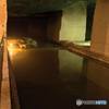 採掘場の湧水
