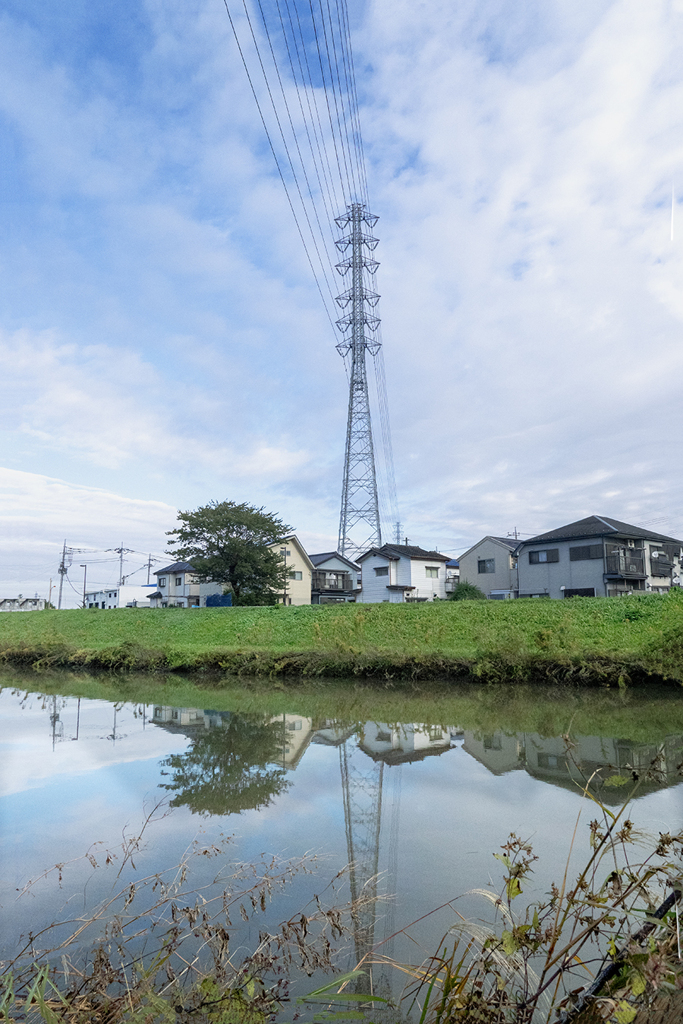 初冬の鉄塔  DSC04240