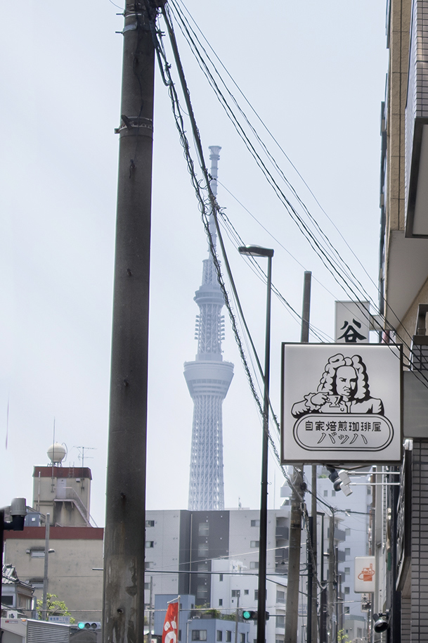 DSC02770 バッハ珈琲店の看板