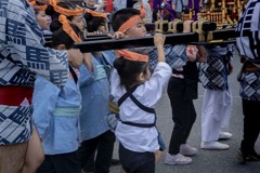 DSC02238 お祭りに入ってきた