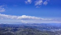 DSC00889 紺碧の空と白い富士