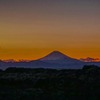 DSC07493 日没後の霊峰富士