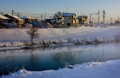 DSC04074   雪晴れの朝