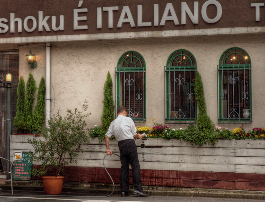 イタリアーノ開店準備中