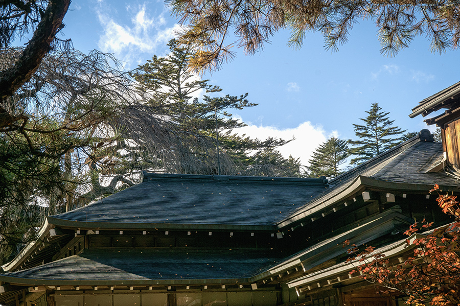 DSC08910. 屋根の上の雲