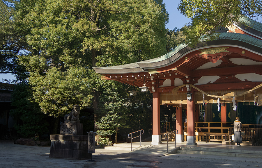 久伊豆神社にて   DSC02939