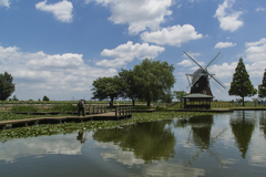 DSC04438 風車のある風景 -1