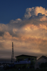 DSC00502. 鉄塔と雲