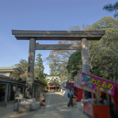 下賜された鳥居　DSC02957