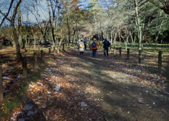 散策路を行く人　DSC03089