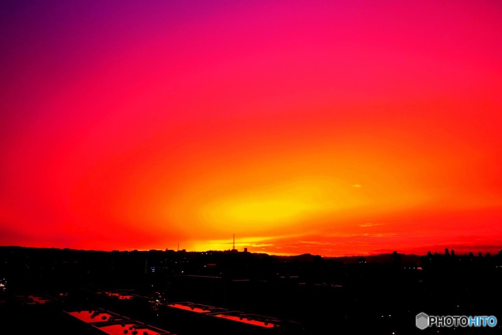 夕焼け