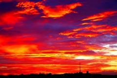 いつもの夕焼け1