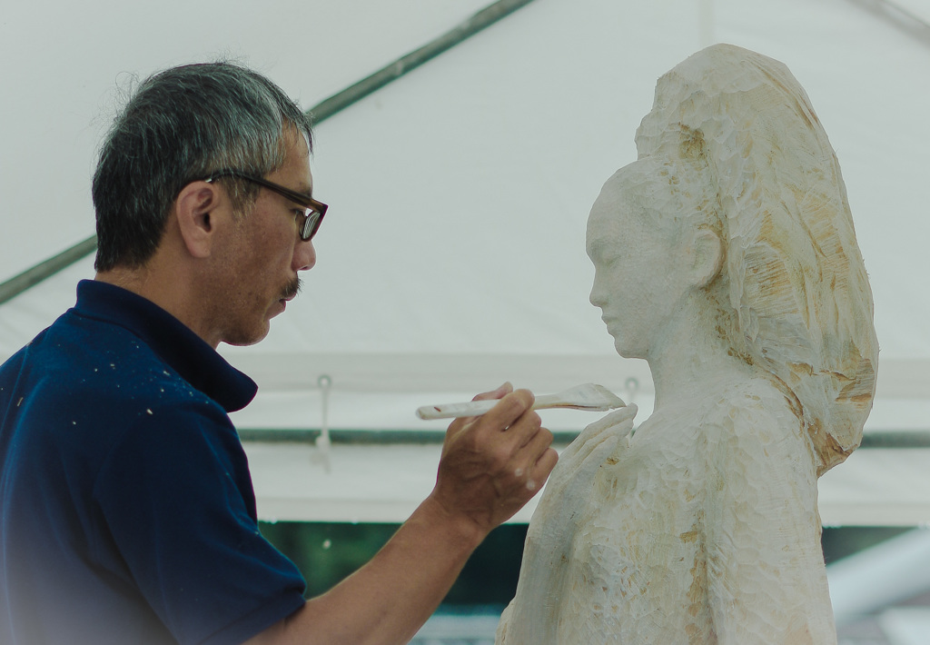 木彫刻キャンプ2015