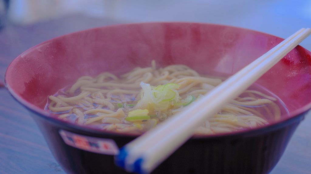 イベントの蕎麦