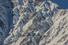 白馬連山の一部