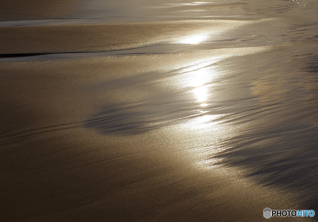 砂浜 いつもので