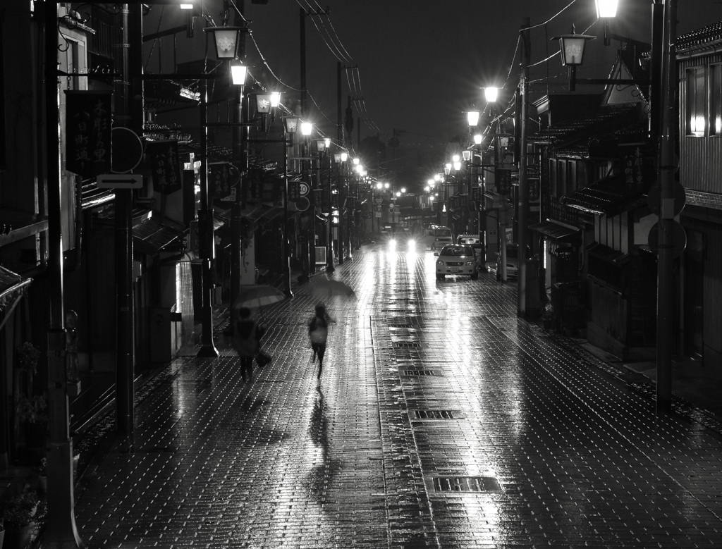 雨　わが町