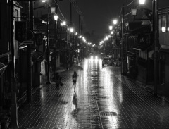 雨　わが町