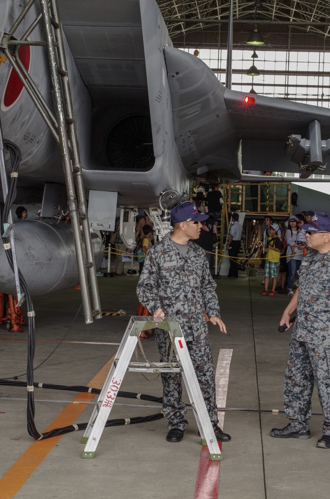 航空祭にて