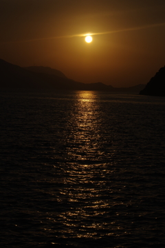 長門市令和の夕日６