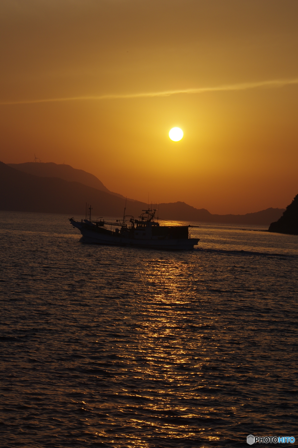 長門市令和の夕日１０
