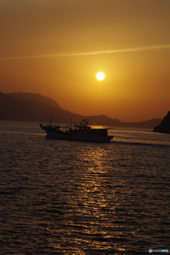 長門市令和の夕日１０