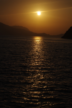 長門市令和の夕日５