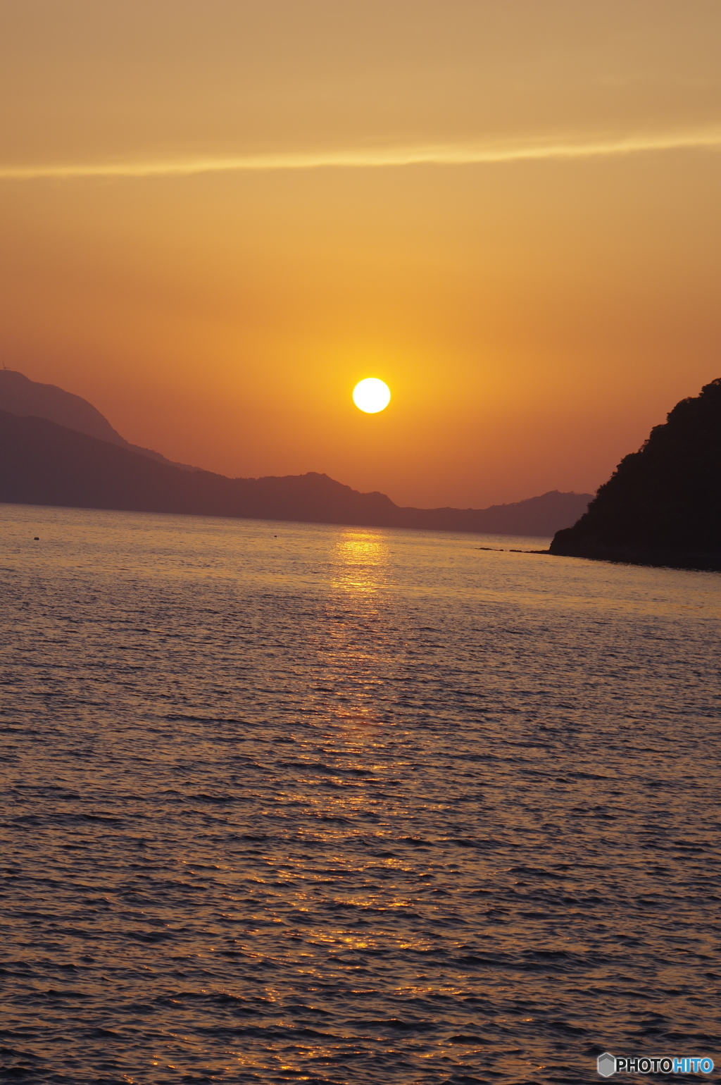 長門市令和の夕日１４