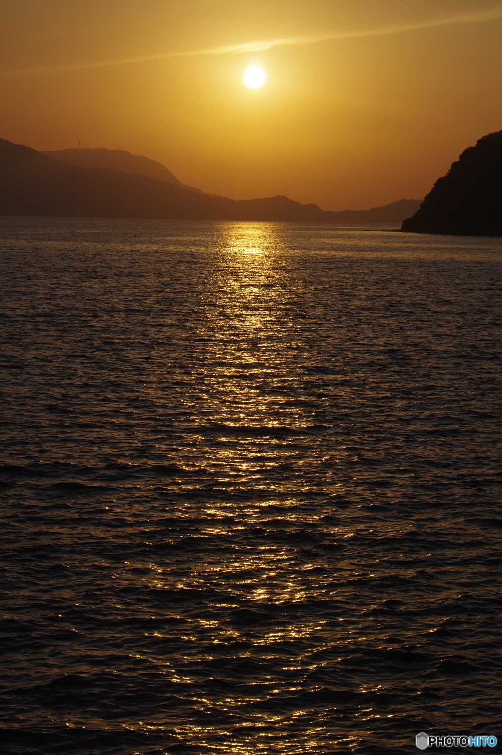長門市令和の夕日８