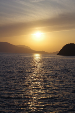 長門市令和の夕日３