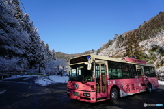 雪の小仏峠
