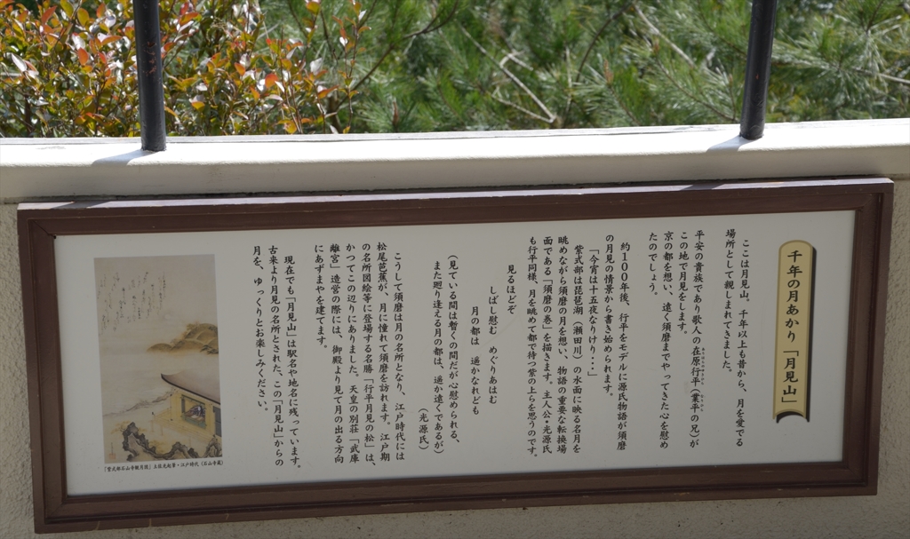 須磨の離宮公園にて