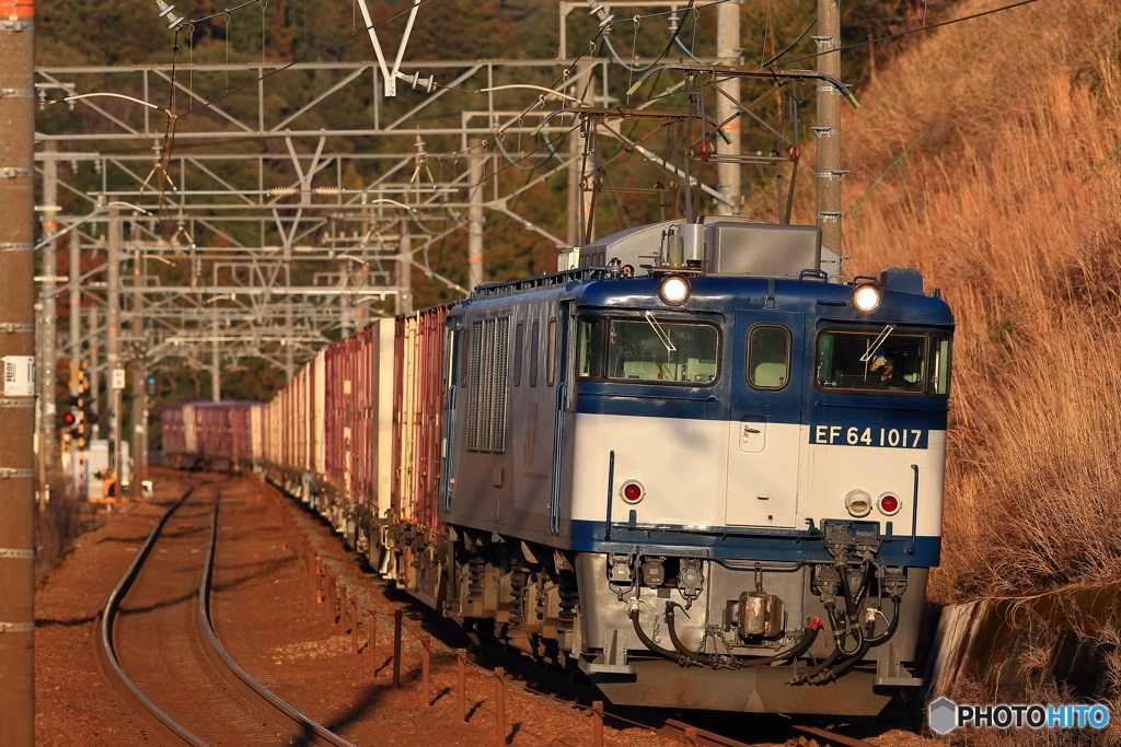 2017.3.4 3075レ　EF64 1017