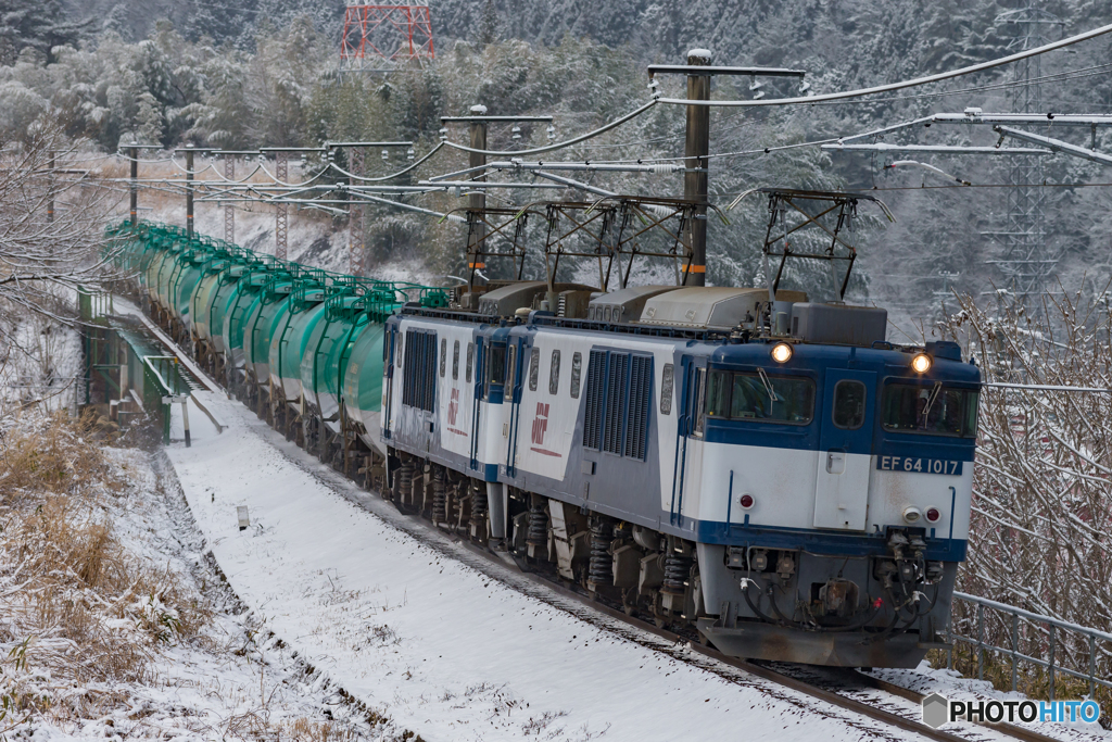 2018.1.10 ソ6883レ EF64 1017＋EF64 1023①