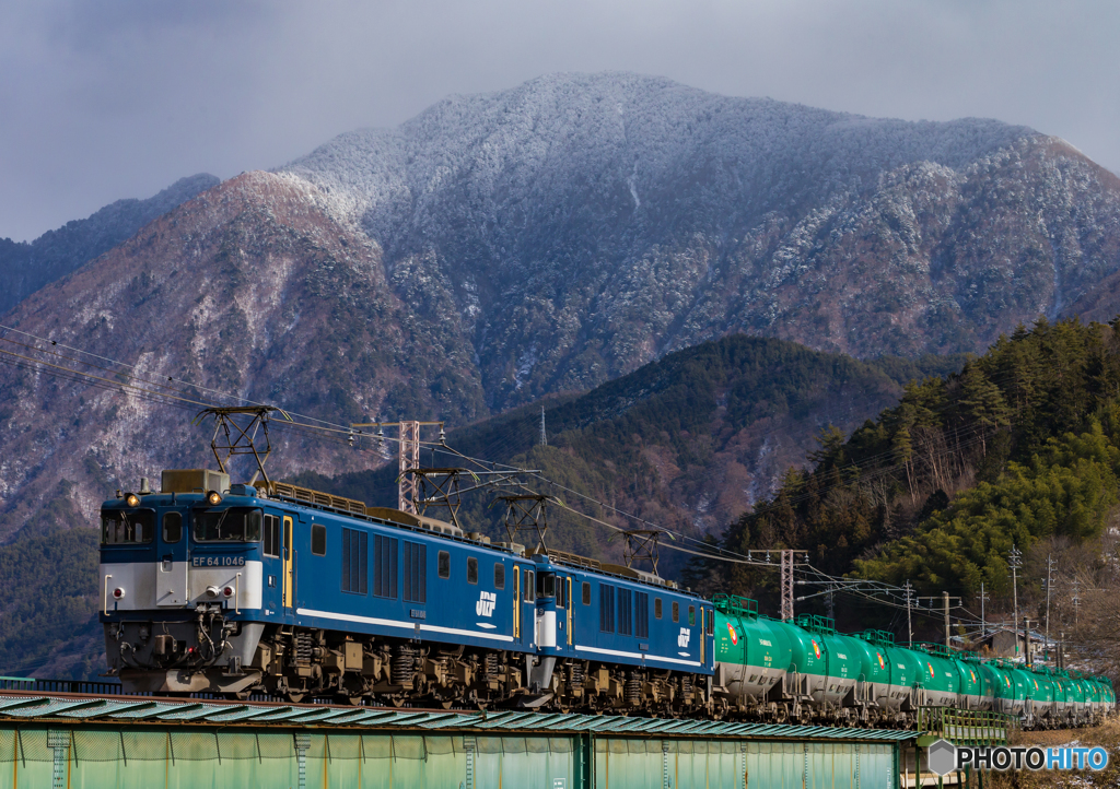 2018.1.12 ソ8084レ EF64 1046＋EF64 1049