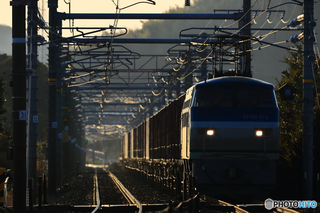 2017.3.7 EF66 115　5074レ