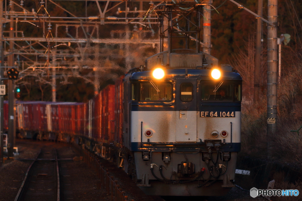 2017.2.25 EF64 1044　3075レ 