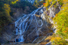 紅葉の姥ヶ滝