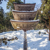 雪の明通寺