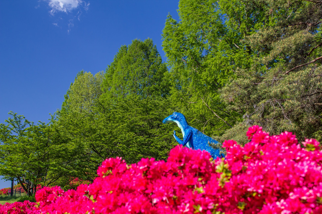 茶臼山恐竜公園
