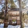 雪の明通寺
