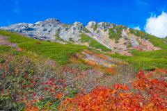 紅葉の御嶽山
